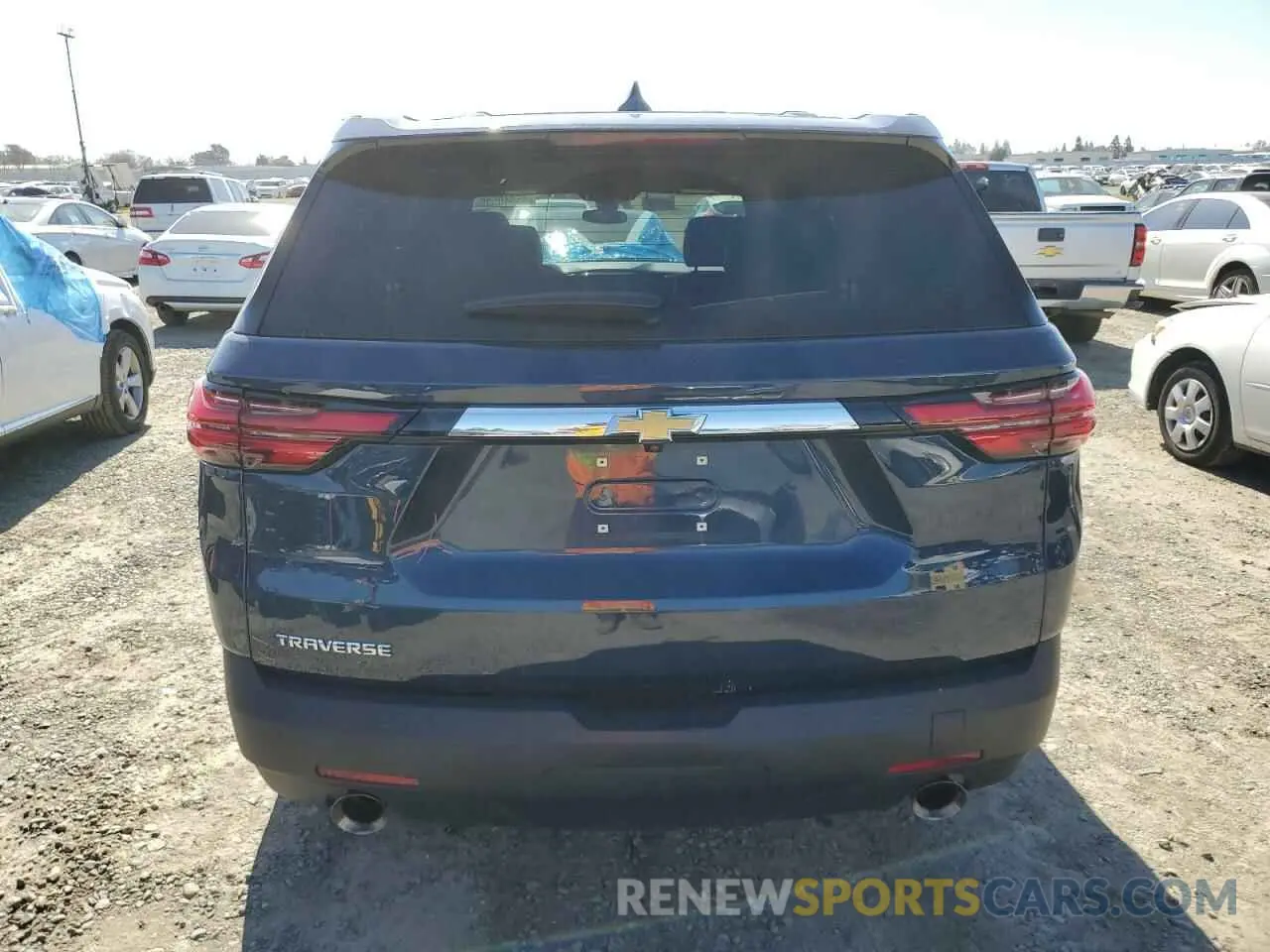 6 fotografías del automóvil dañado 1GNERFKW3PJ118362 CHEVROLET TRAVERSE 2023