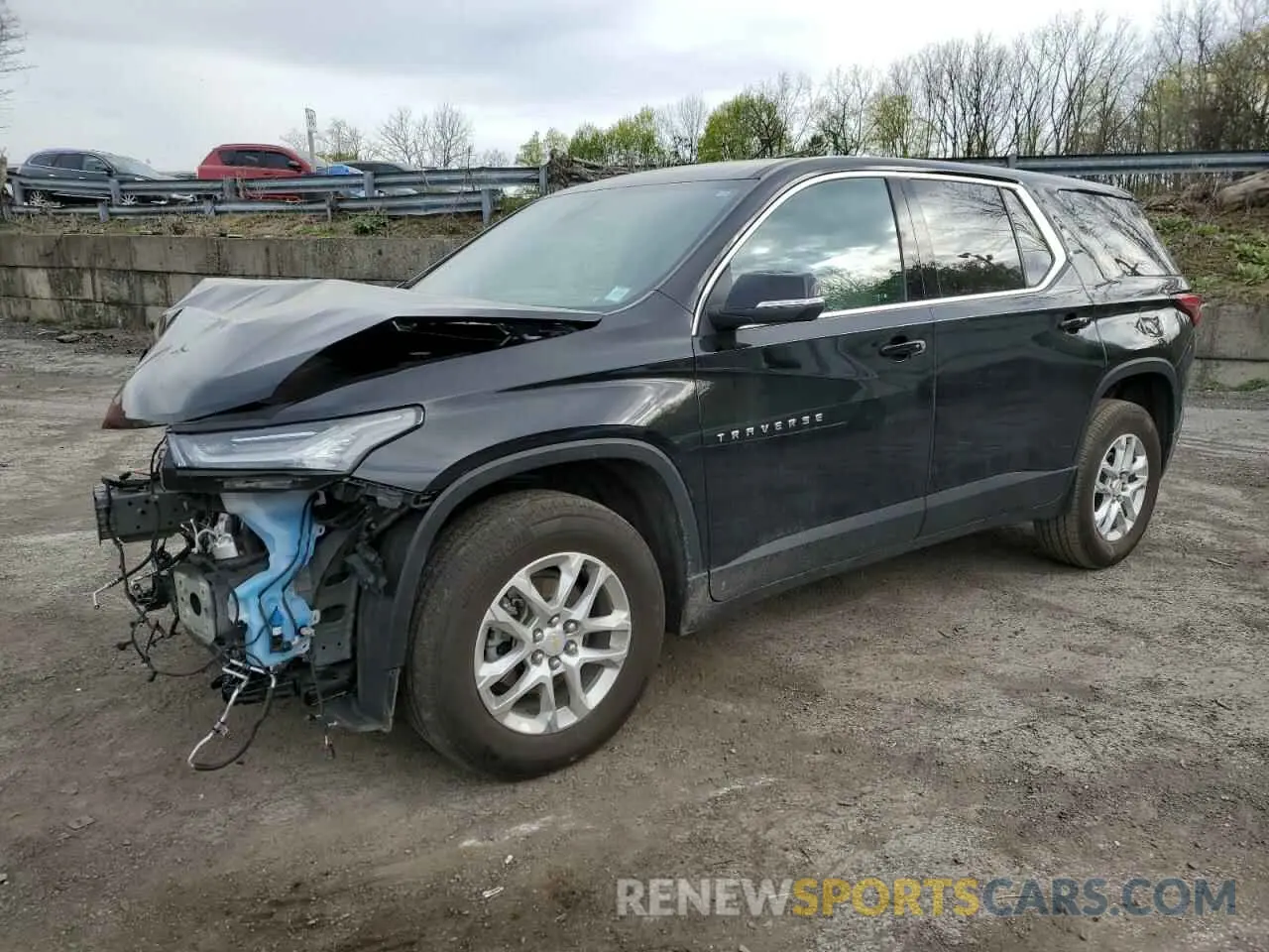 1 fotografías del automóvil dañado 1GNERFKW3PJ221779 CHEVROLET TRAVERSE 2023