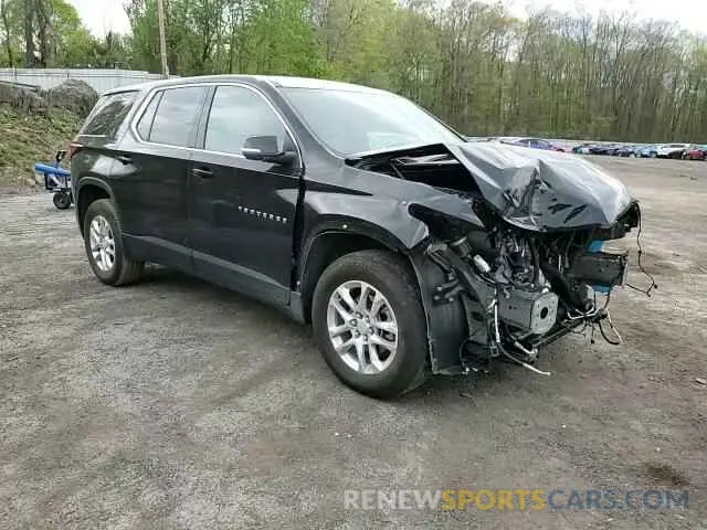 14 fotografías del automóvil dañado 1GNERFKW3PJ221779 CHEVROLET TRAVERSE 2023