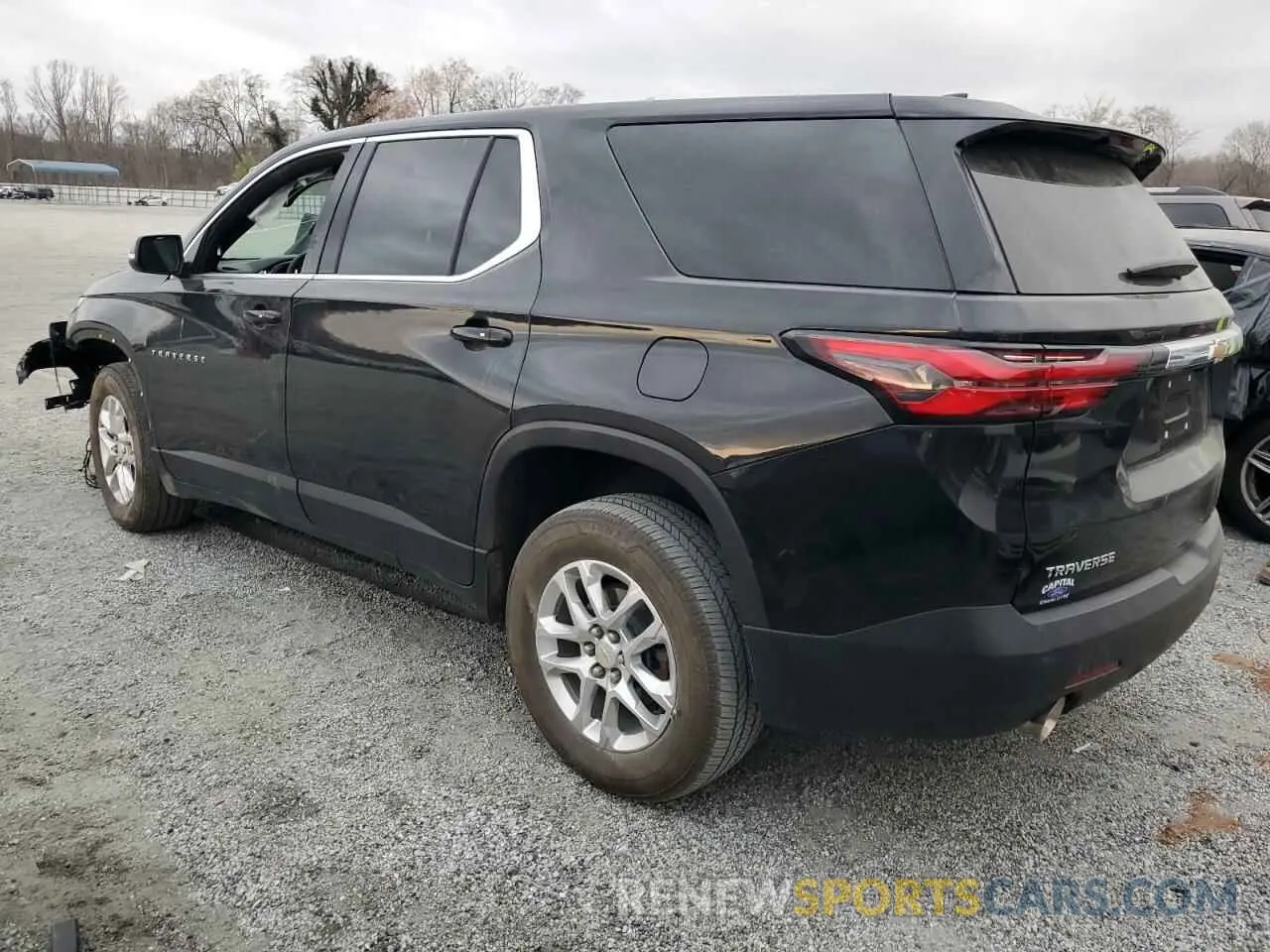 2 fotografías del automóvil dañado 1GNERFKW3PJ293162 CHEVROLET TRAVERSE 2023