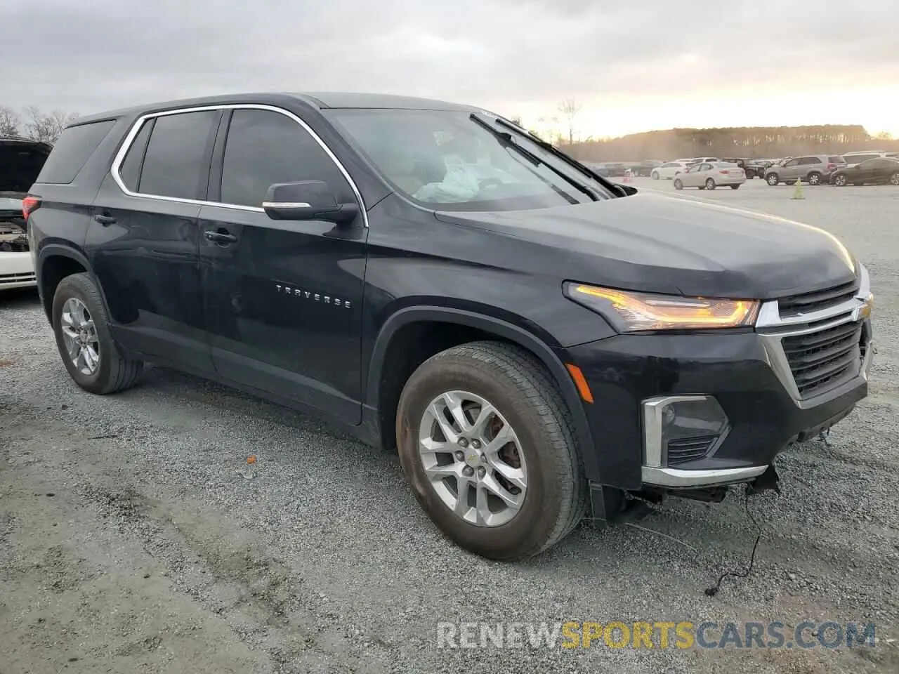 4 fotografías del automóvil dañado 1GNERFKW3PJ293162 CHEVROLET TRAVERSE 2023