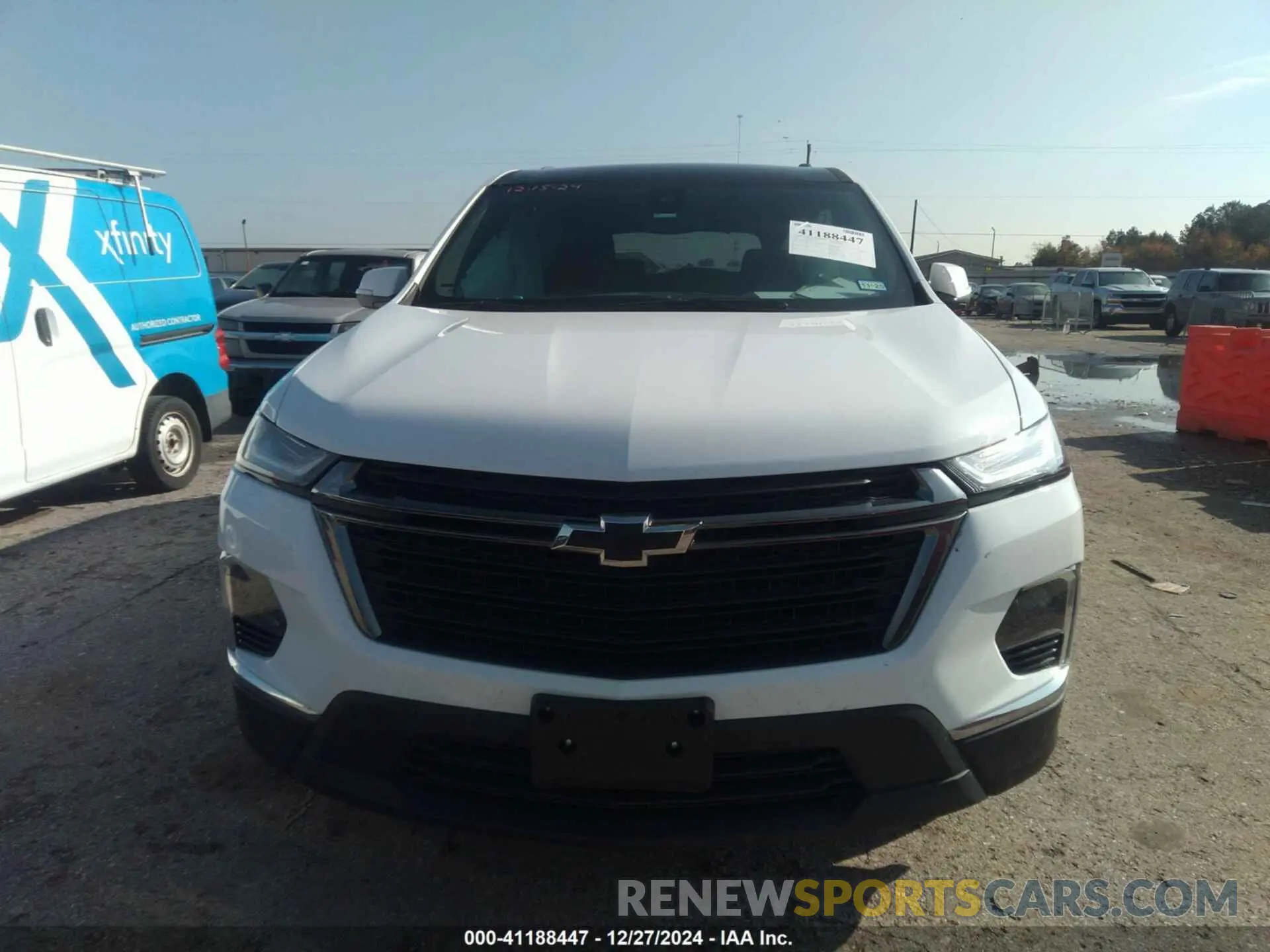 12 fotografías del automóvil dañado 1GNERFKW4PJ315234 CHEVROLET TRAVERSE 2023