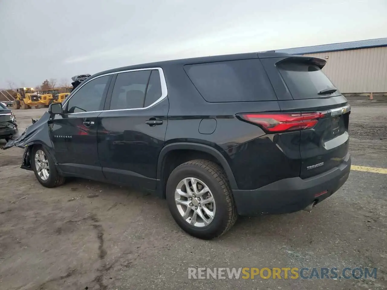 2 fotografías del automóvil dañado 1GNERFKW6PJ302596 CHEVROLET TRAVERSE 2023