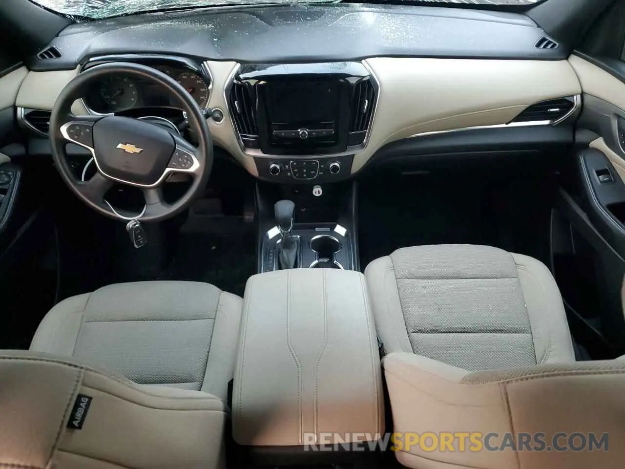 8 fotografías del automóvil dañado 1GNERFKW6PJ302596 CHEVROLET TRAVERSE 2023