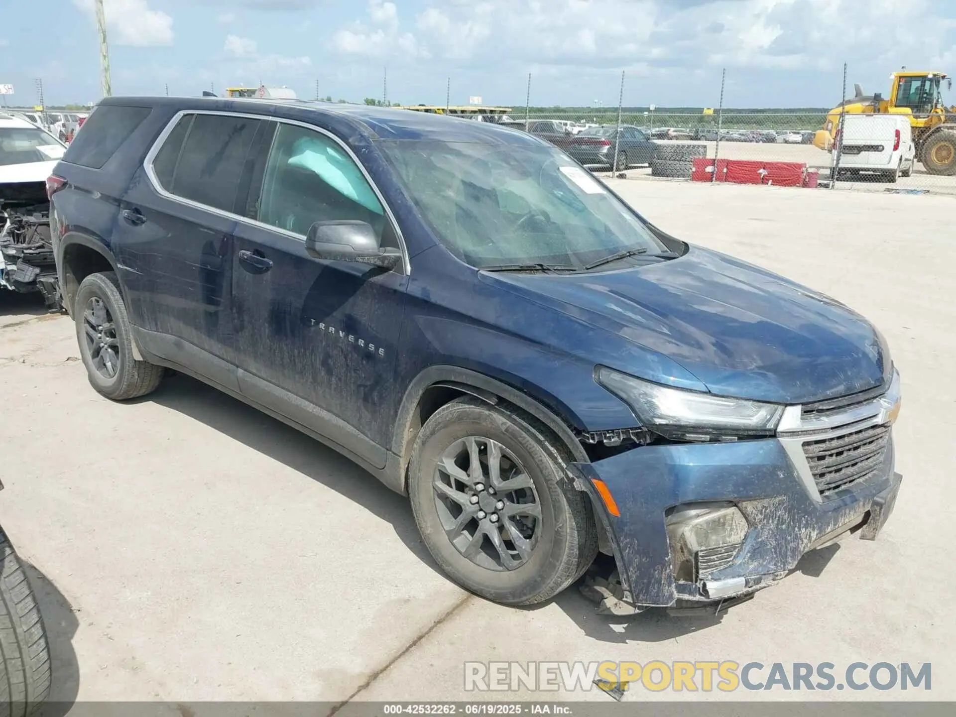 1 fotografías del automóvil dañado 1GNERFKW8PJ226038 CHEVROLET TRAVERSE 2023