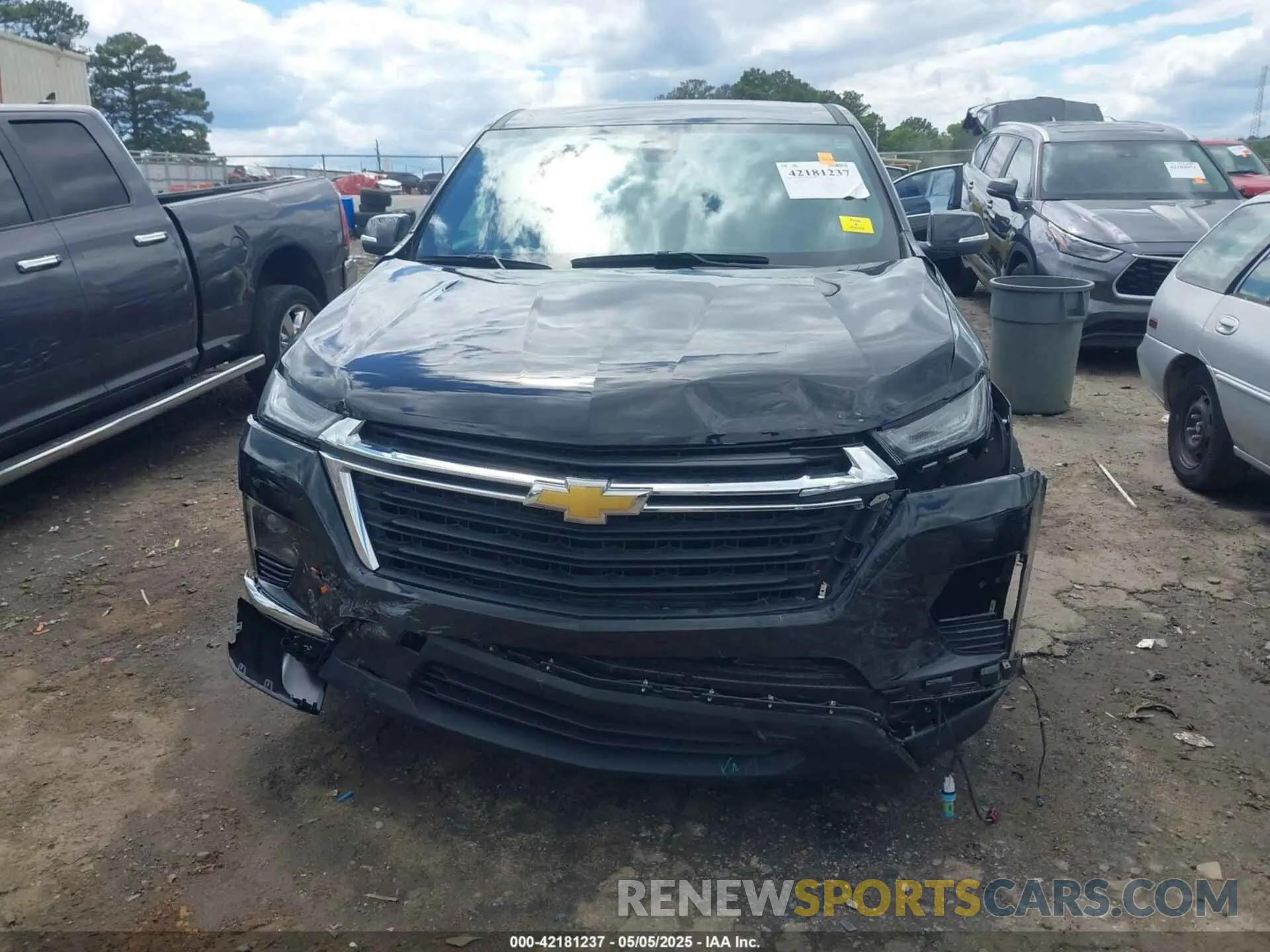 6 fotografías del automóvil dañado 1GNERFKW9PJ319344 CHEVROLET TRAVERSE 2023