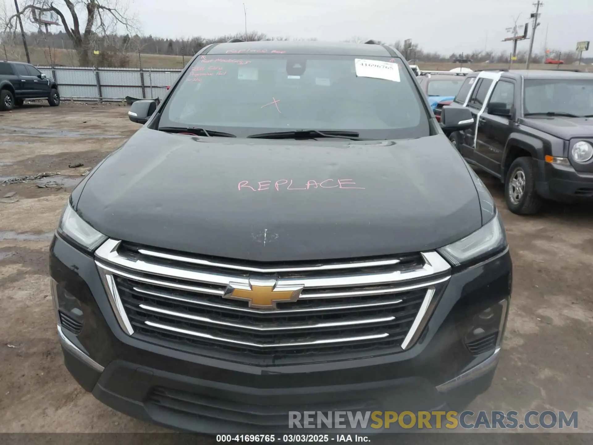 12 fotografías del automóvil dañado 1GNERGKW0PJ284280 CHEVROLET TRAVERSE 2023