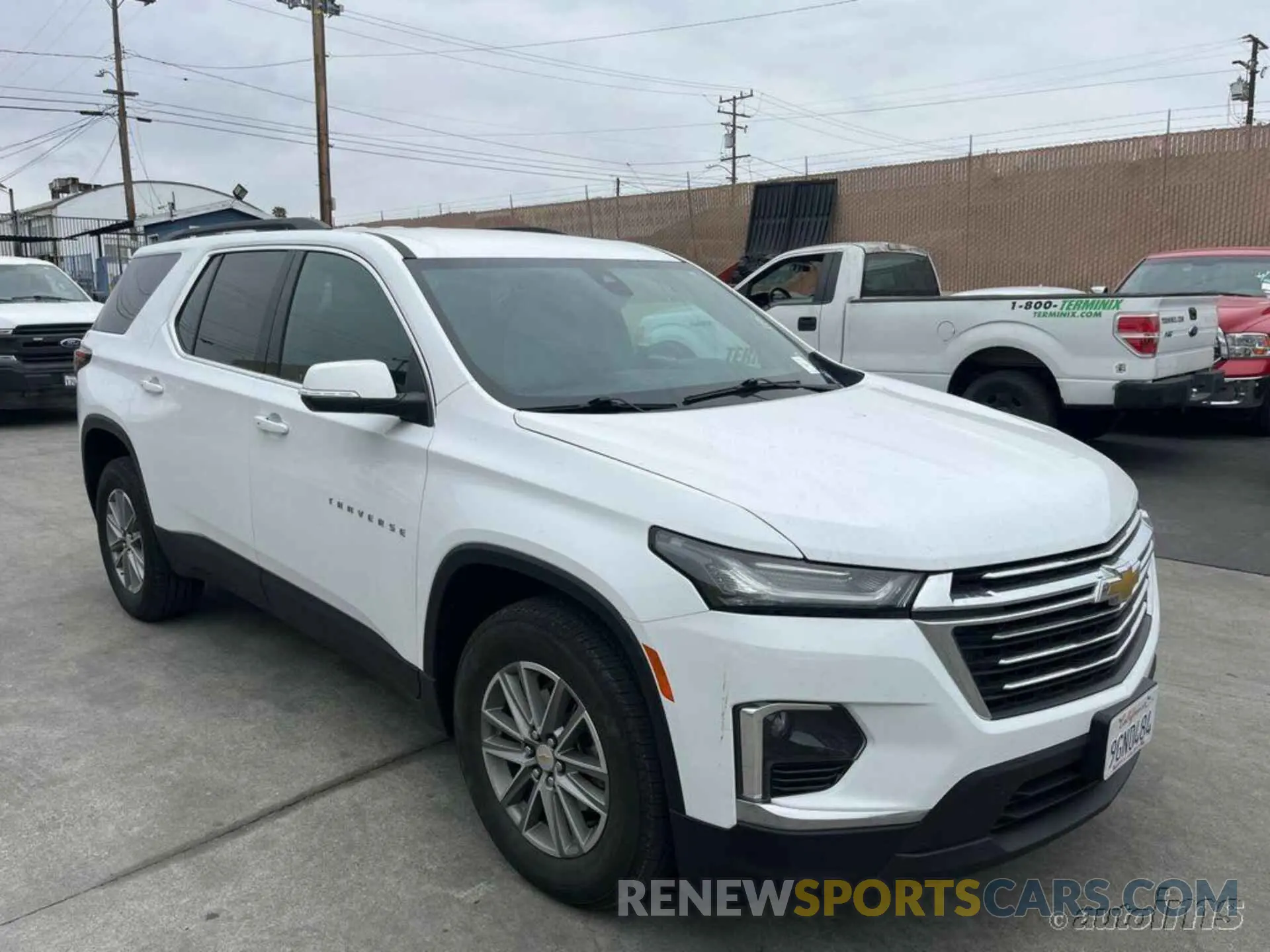 9 fotografías del automóvil dañado 1GNERGKW1PJ255404 CHEVROLET TRAVERSE 2023