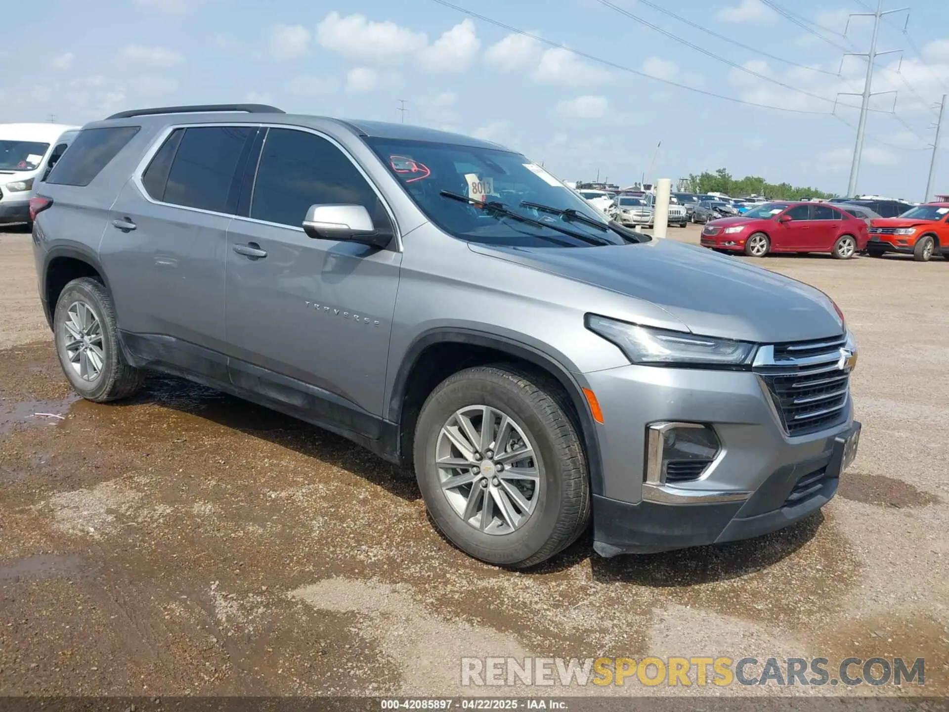 1 fotografías del automóvil dañado 1GNERGKW2PJ259218 CHEVROLET TRAVERSE 2023