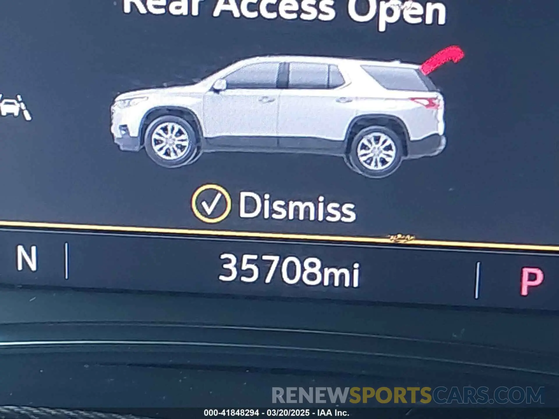16 fotografías del automóvil dañado 1GNERGKW2PJ289979 CHEVROLET TRAVERSE 2023