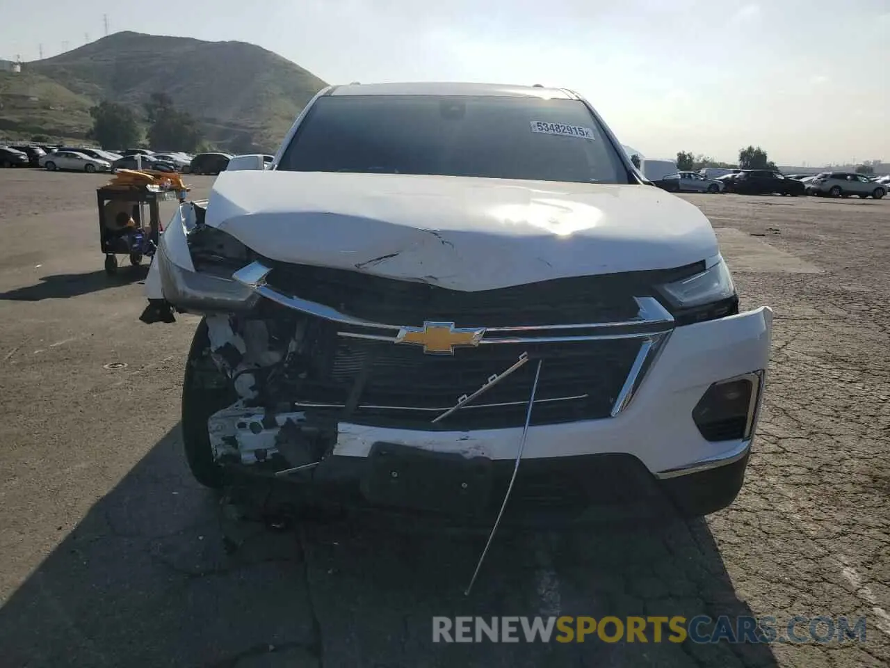 5 fotografías del automóvil dañado 1GNERGKW3PJ139878 CHEVROLET TRAVERSE 2023