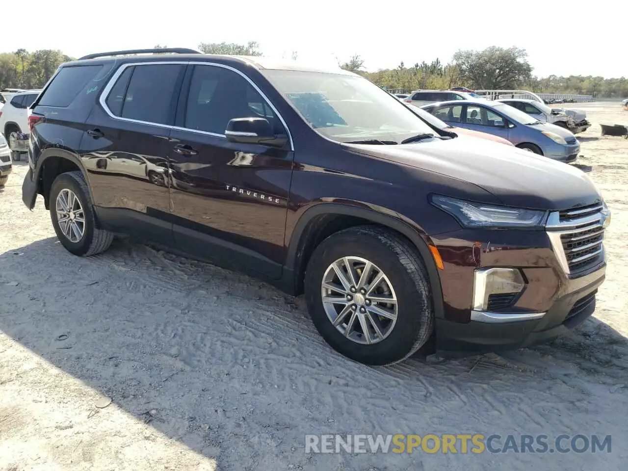 4 fotografías del automóvil dañado 1GNERGKW3PJ232609 CHEVROLET TRAVERSE 2023