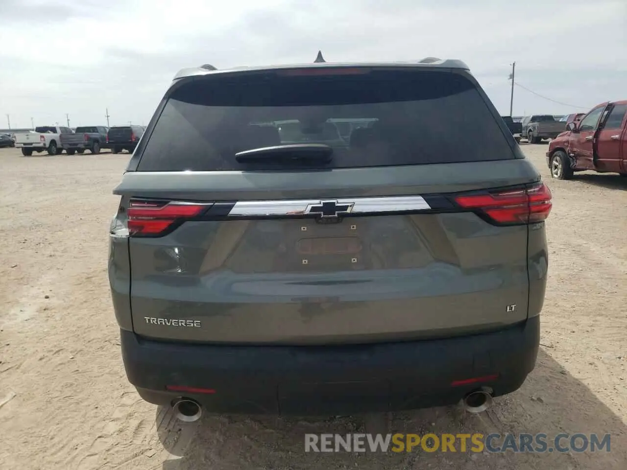 6 fotografías del automóvil dañado 1GNERGKW5PJ223247 CHEVROLET TRAVERSE 2023