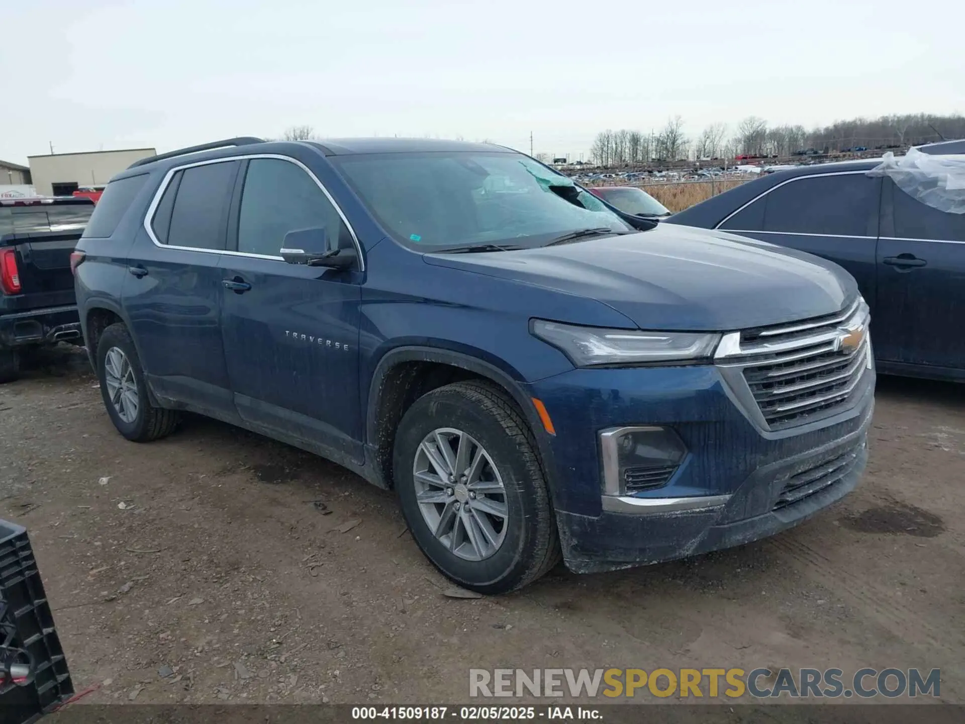 1 fotografías del automóvil dañado 1GNERGKW5PJ286607 CHEVROLET TRAVERSE 2023