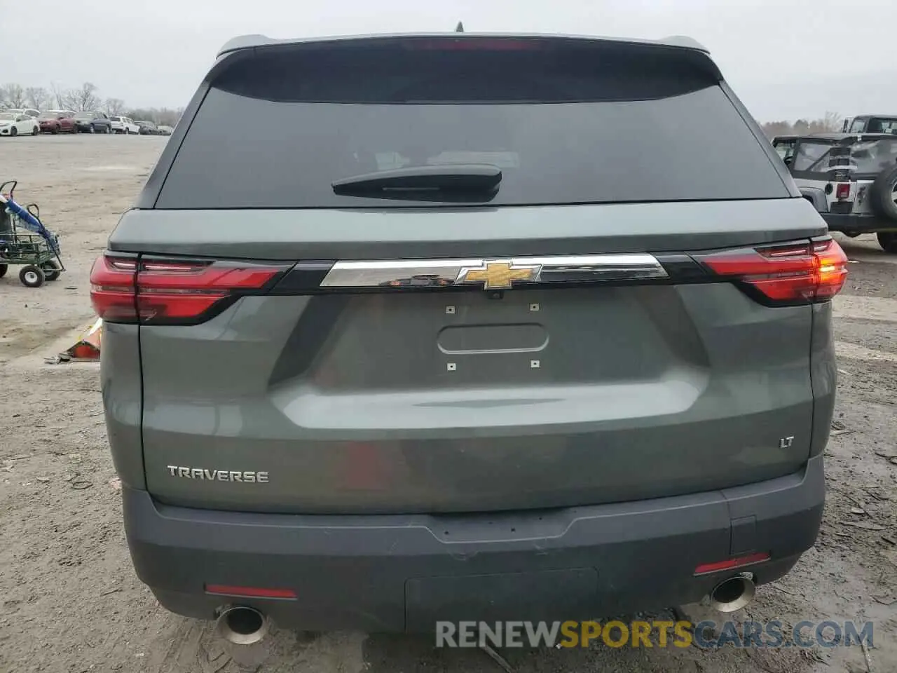6 fotografías del automóvil dañado 1GNERGKW6PJ222236 CHEVROLET TRAVERSE 2023