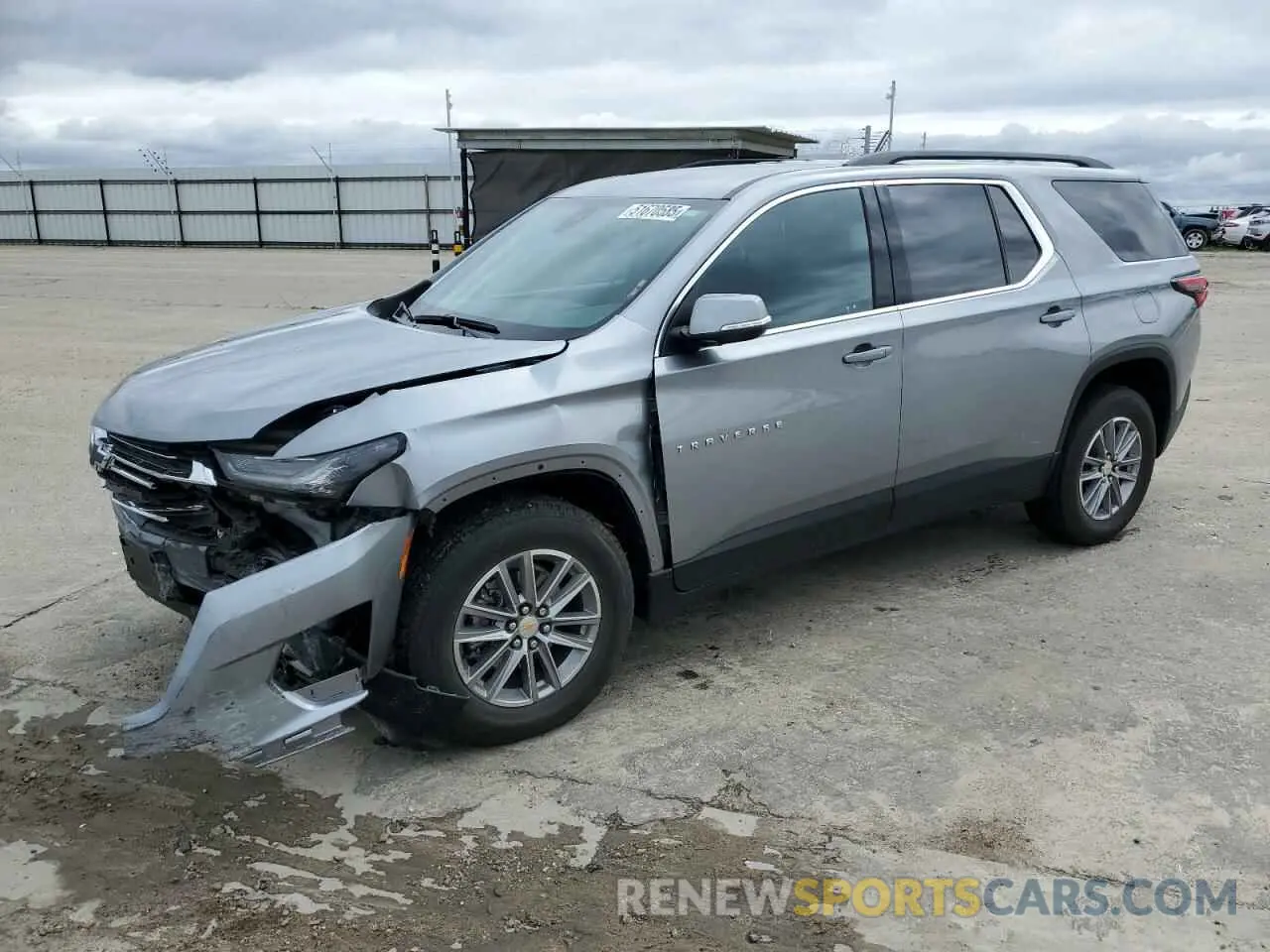 1 fotografías del automóvil dañado 1GNERGKW7PJ264043 CHEVROLET TRAVERSE 2023