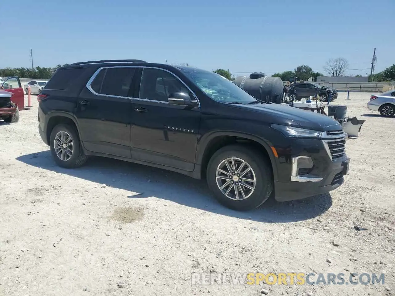 4 fotografías del automóvil dañado 1GNERGKW8PJ172729 CHEVROLET TRAVERSE 2023
