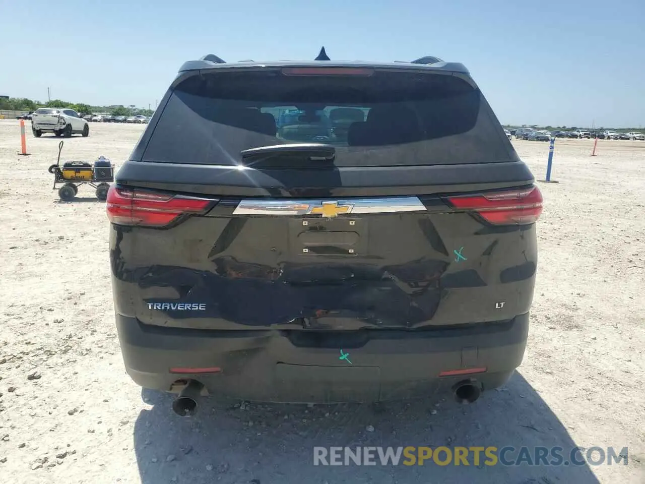 6 fotografías del automóvil dañado 1GNERGKW8PJ172729 CHEVROLET TRAVERSE 2023