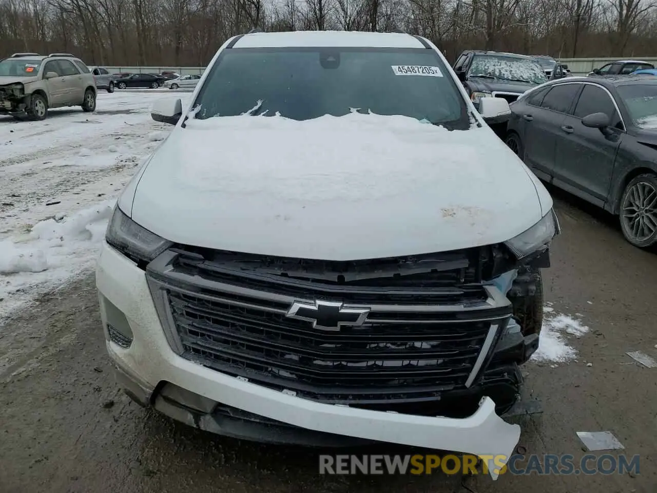 5 fotografías del automóvil dañado 1GNERGKW8PJ183469 CHEVROLET TRAVERSE 2023