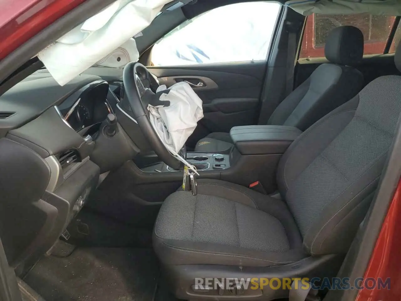 7 fotografías del automóvil dañado 1GNERGKWXPJ117344 CHEVROLET TRAVERSE 2023