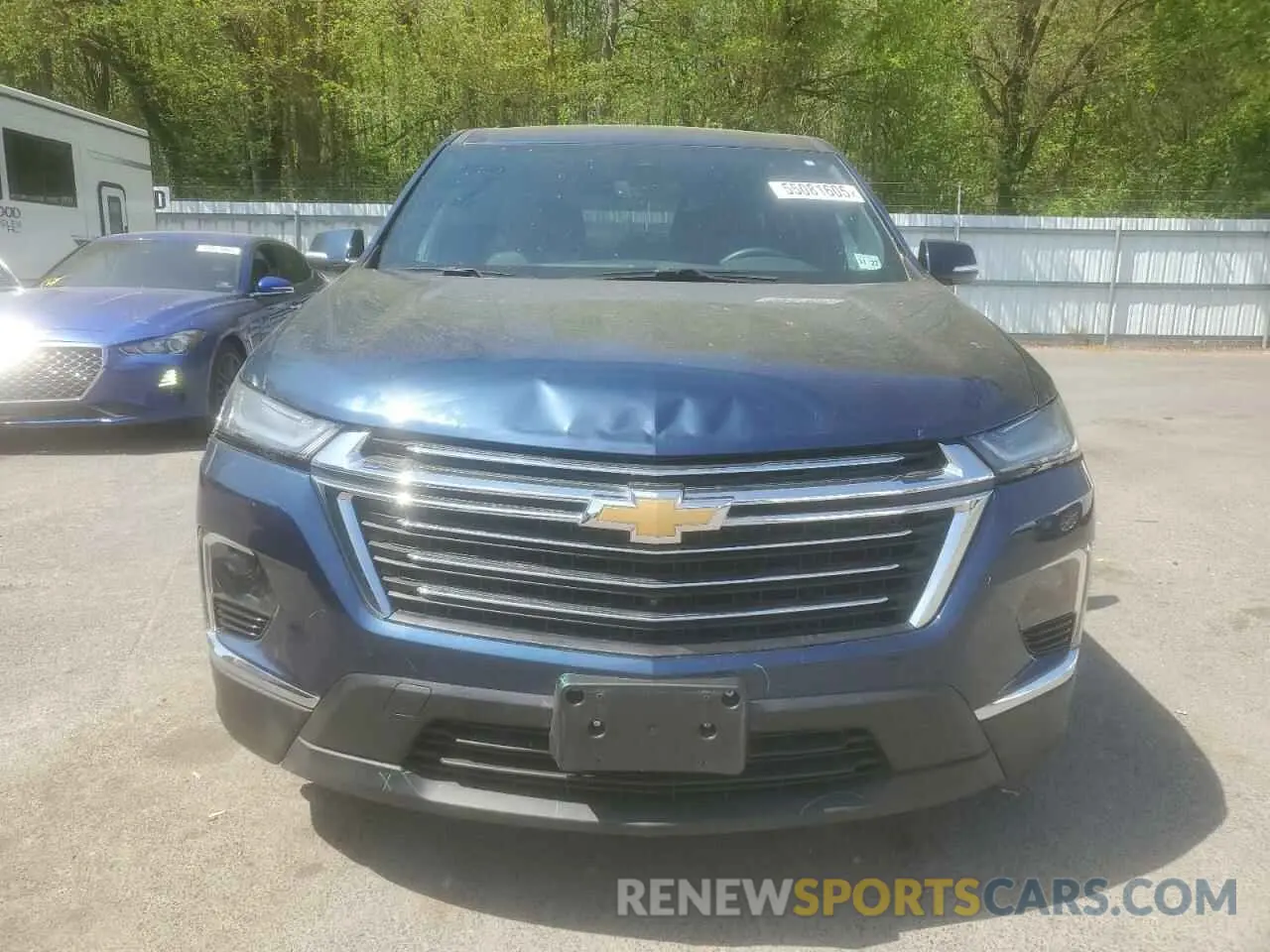 5 fotografías del automóvil dañado 1GNERGKWXPJ119711 CHEVROLET TRAVERSE 2023