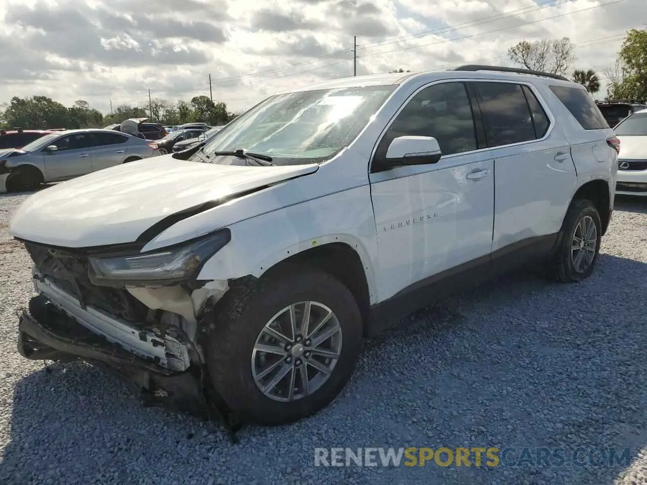 1 fotografías del automóvil dañado 1GNERGKWXPJ147718 CHEVROLET TRAVERSE 2023