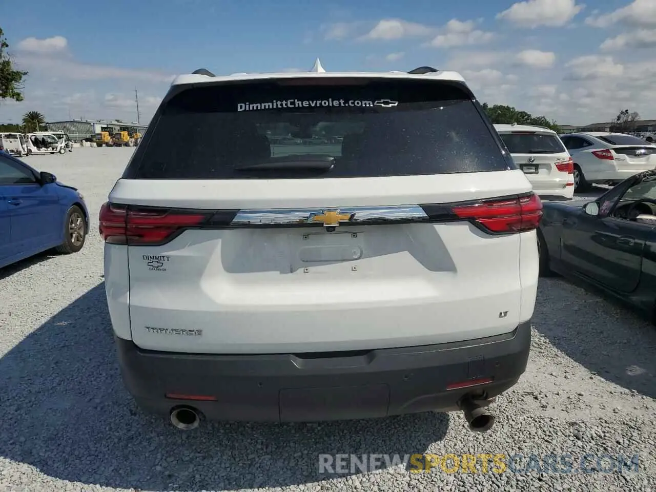 6 fotografías del automóvil dañado 1GNERGKWXPJ147718 CHEVROLET TRAVERSE 2023