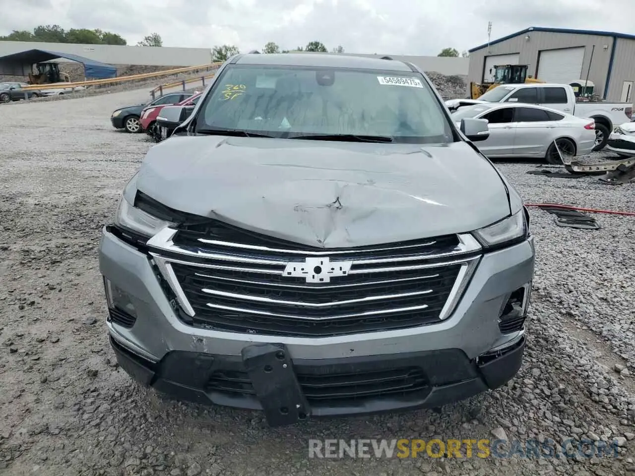 5 fotografías del automóvil dañado 1GNERHKW5PJ197450 CHEVROLET TRAVERSE 2023