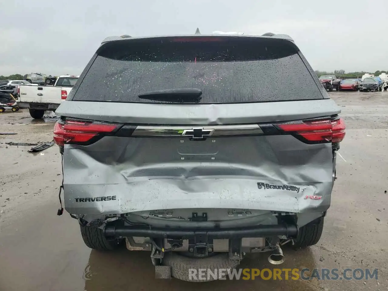 6 fotografías del automóvil dañado 1GNERJKW1PJ145143 CHEVROLET TRAVERSE 2023