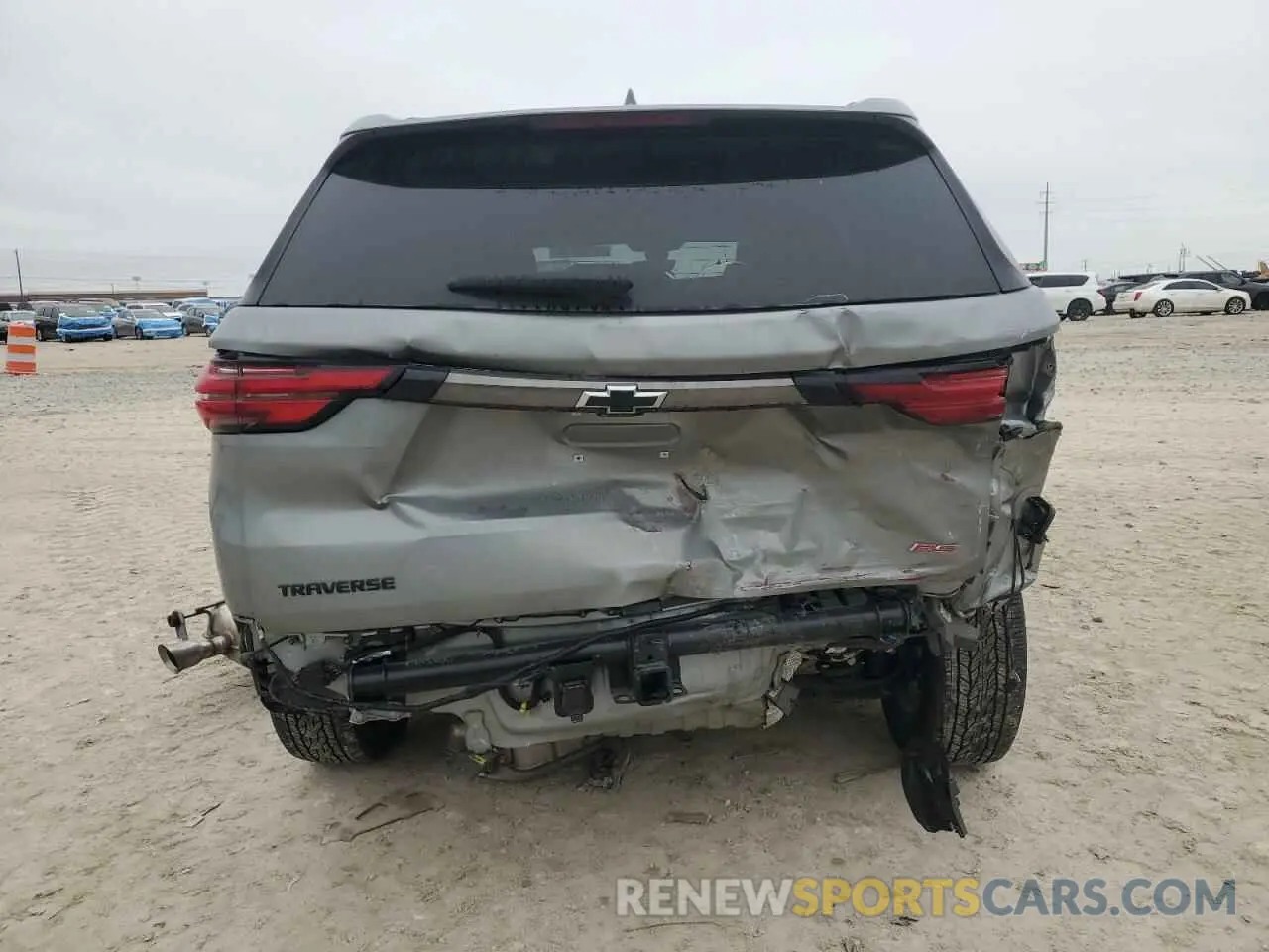 6 fotografías del automóvil dañado 1GNERJKW3PJ207187 CHEVROLET TRAVERSE 2023