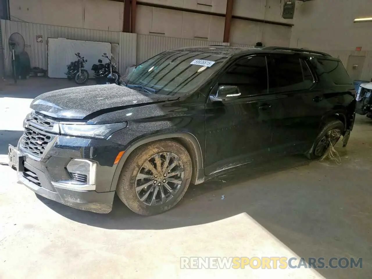 1 fotografías del automóvil dañado 1GNERJKW3PJ280379 CHEVROLET TRAVERSE 2023