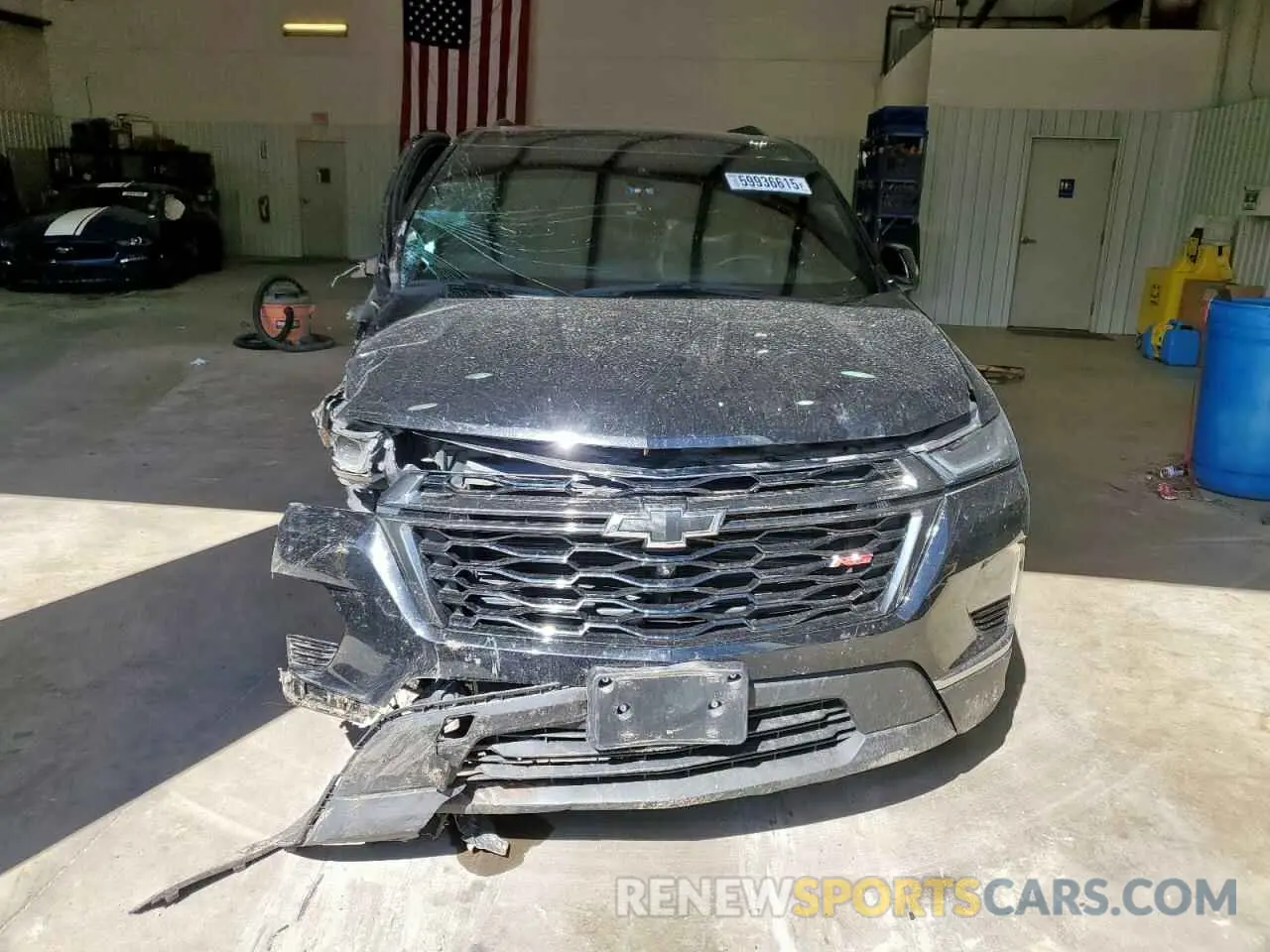 5 fotografías del automóvil dañado 1GNERJKW3PJ280379 CHEVROLET TRAVERSE 2023