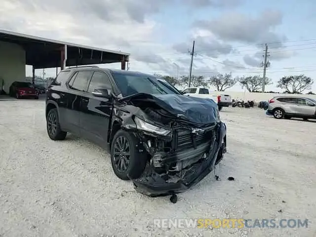 11 fotografías del automóvil dañado 1GNERJKW5PJ277788 CHEVROLET TRAVERSE 2023