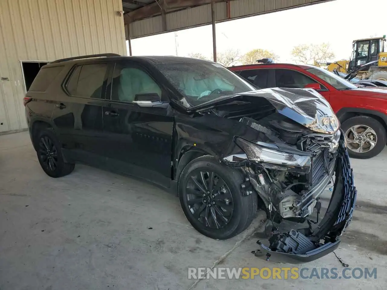 4 fotografías del automóvil dañado 1GNERJKW5PJ277788 CHEVROLET TRAVERSE 2023