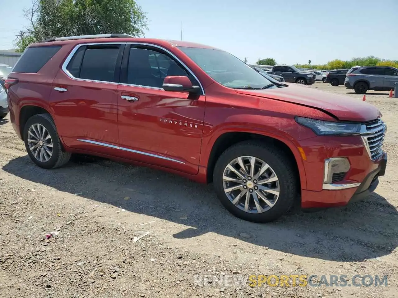 4 fotografías del automóvil dañado 1GNERKKW0PJ340530 CHEVROLET TRAVERSE 2023