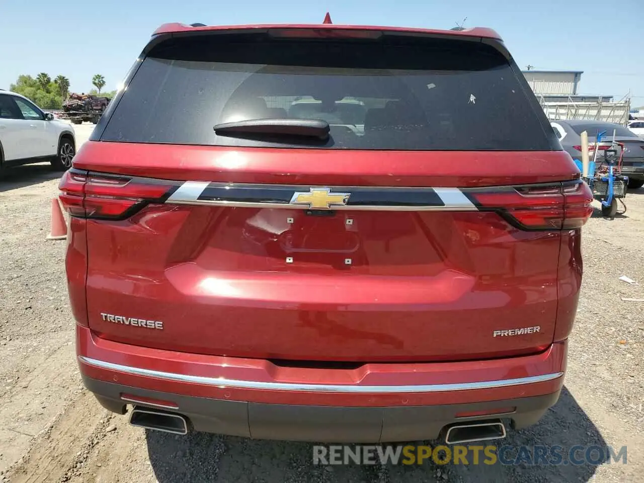 6 fotografías del automóvil dañado 1GNERKKW0PJ340530 CHEVROLET TRAVERSE 2023