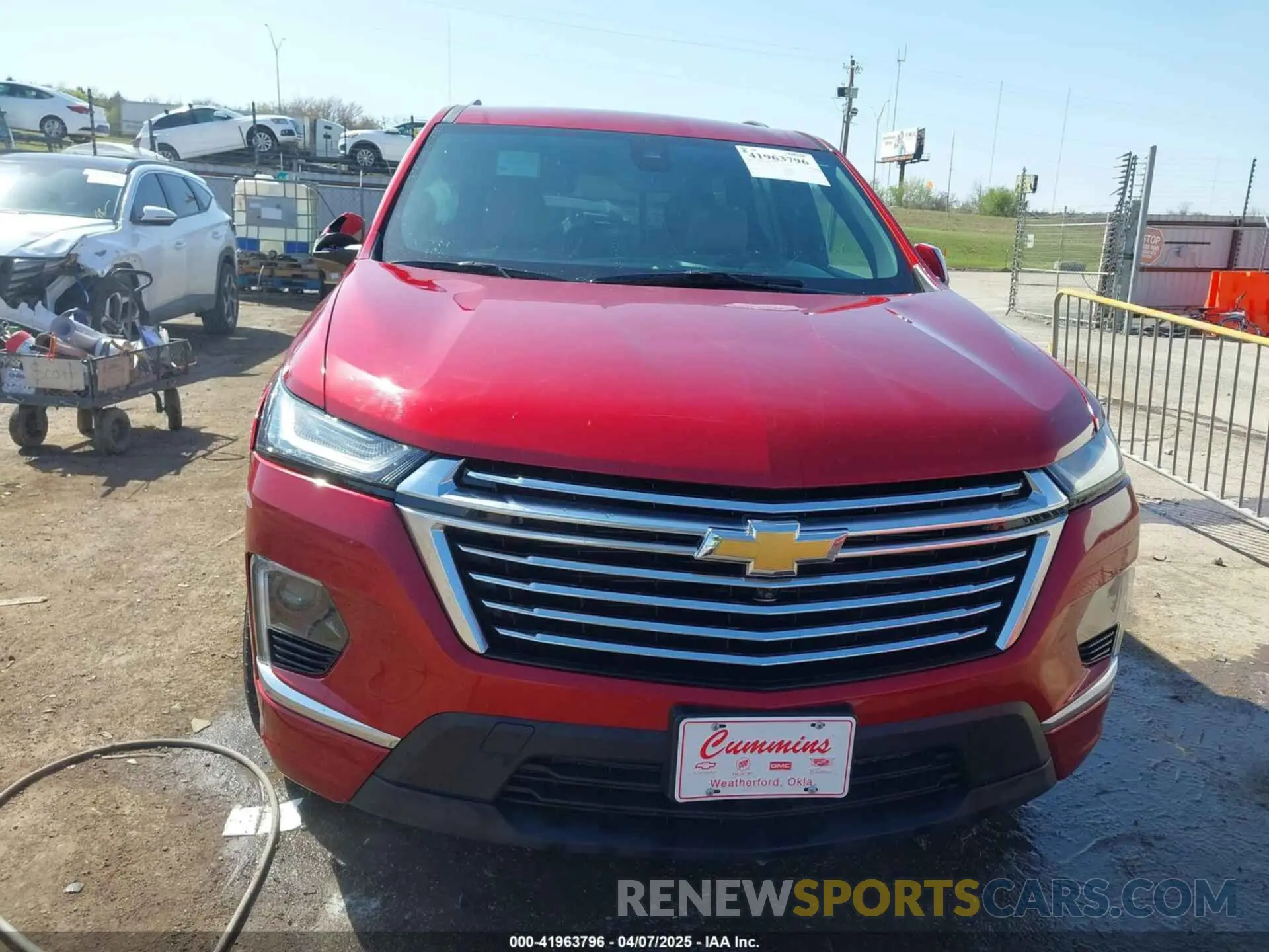 12 fotografías del automóvil dañado 1GNERKKW1PJ114299 CHEVROLET TRAVERSE 2023