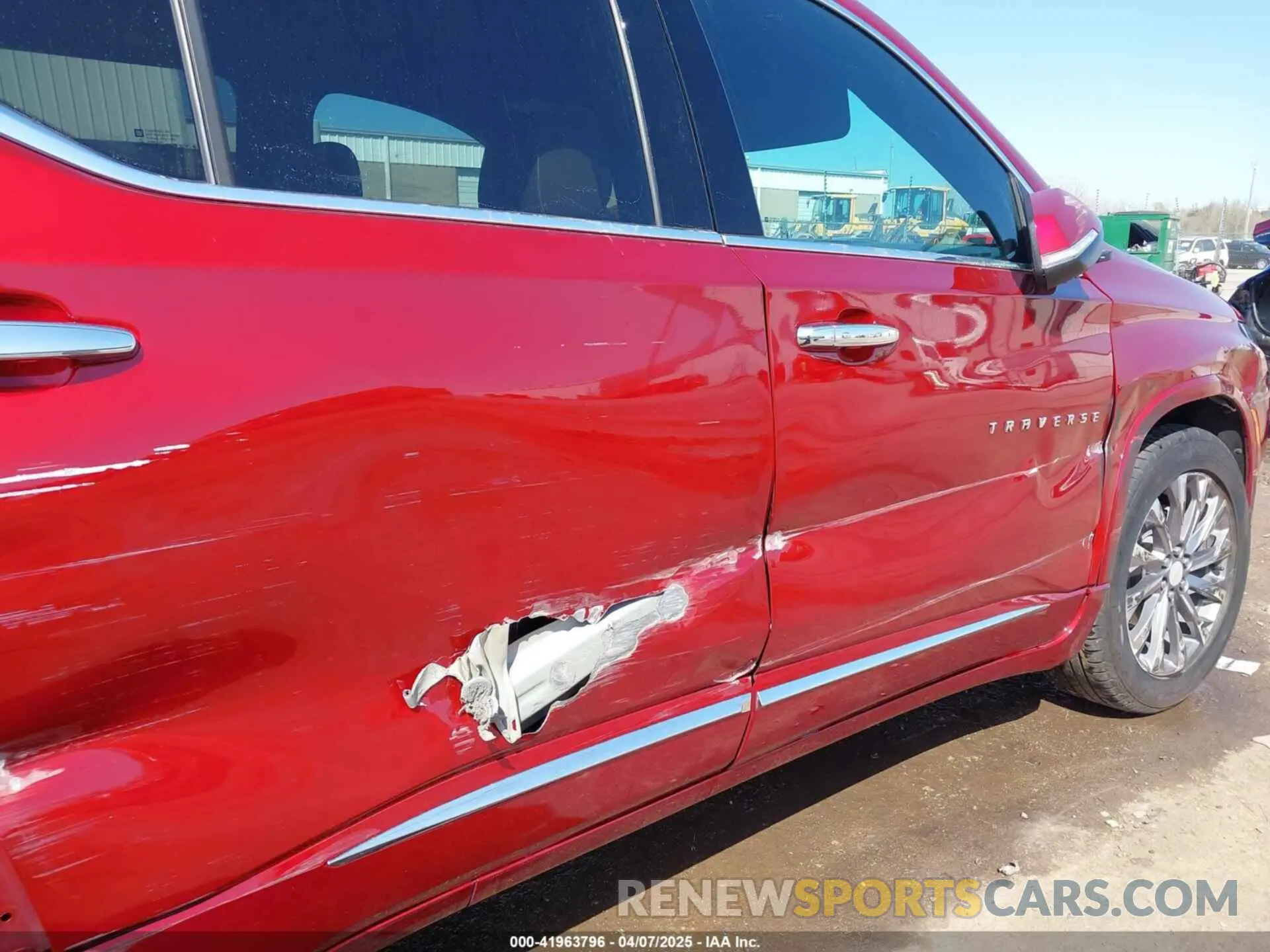 6 fotografías del automóvil dañado 1GNERKKW1PJ114299 CHEVROLET TRAVERSE 2023