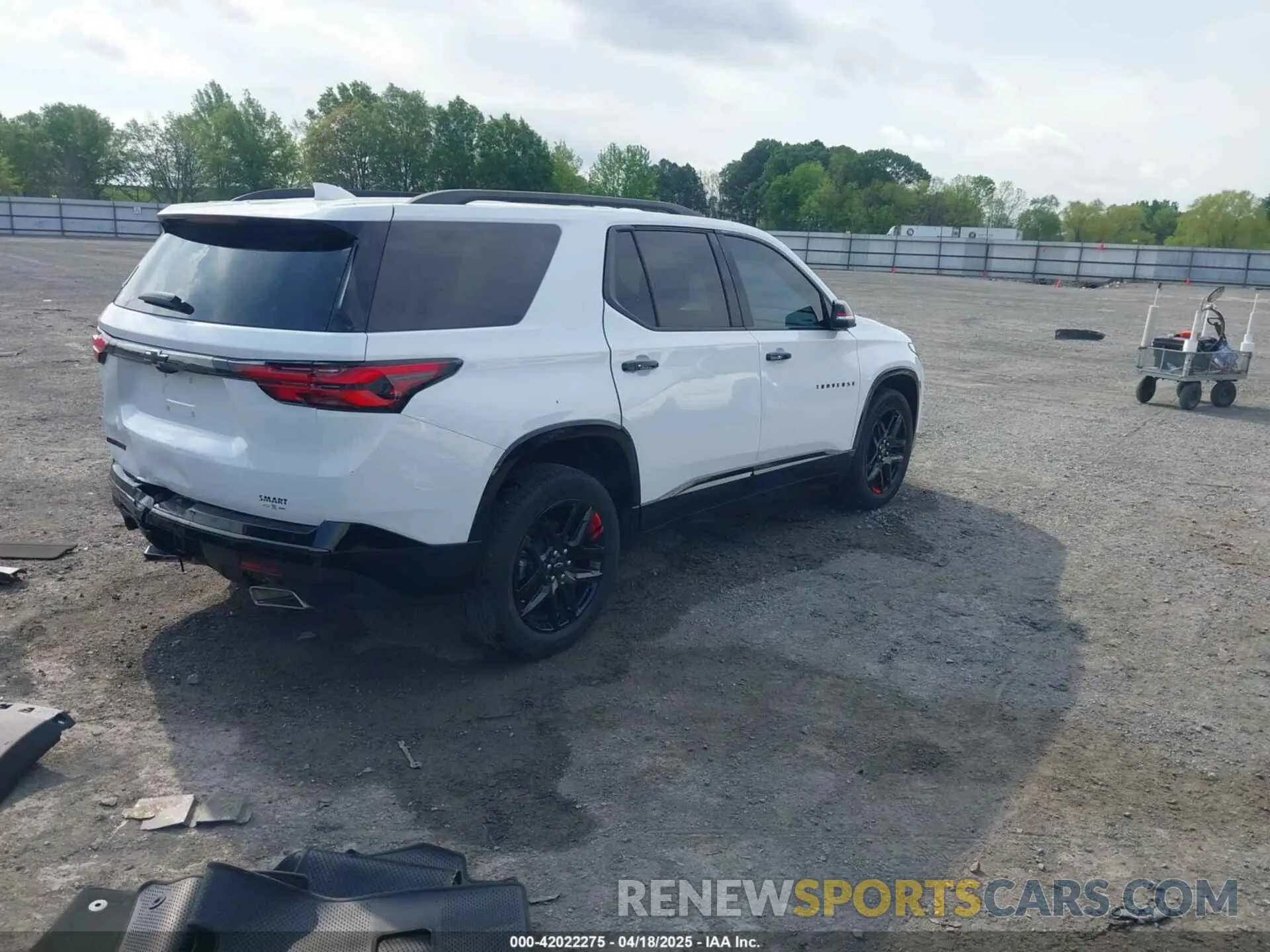 4 fotografías del automóvil dañado 1GNERKKW1PJ301414 CHEVROLET TRAVERSE 2023