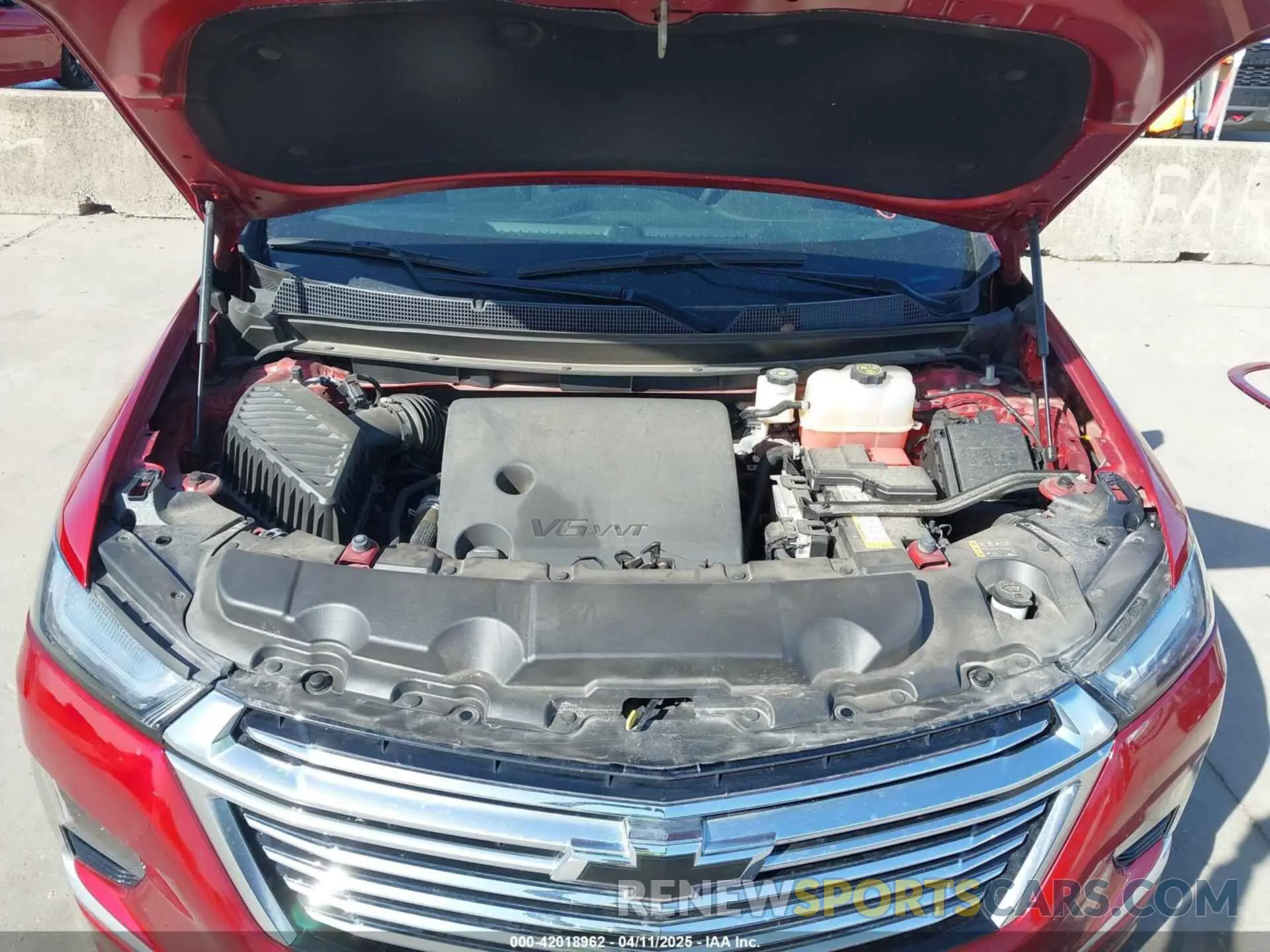 10 fotografías del automóvil dañado 1GNERKKW5PJ312139 CHEVROLET TRAVERSE 2023