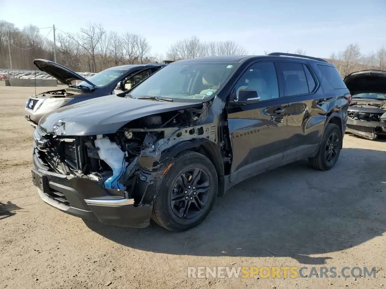 1 fotografías del automóvil dañado 1GNEVFKWXPJ196519 CHEVROLET TRAVERSE 2023