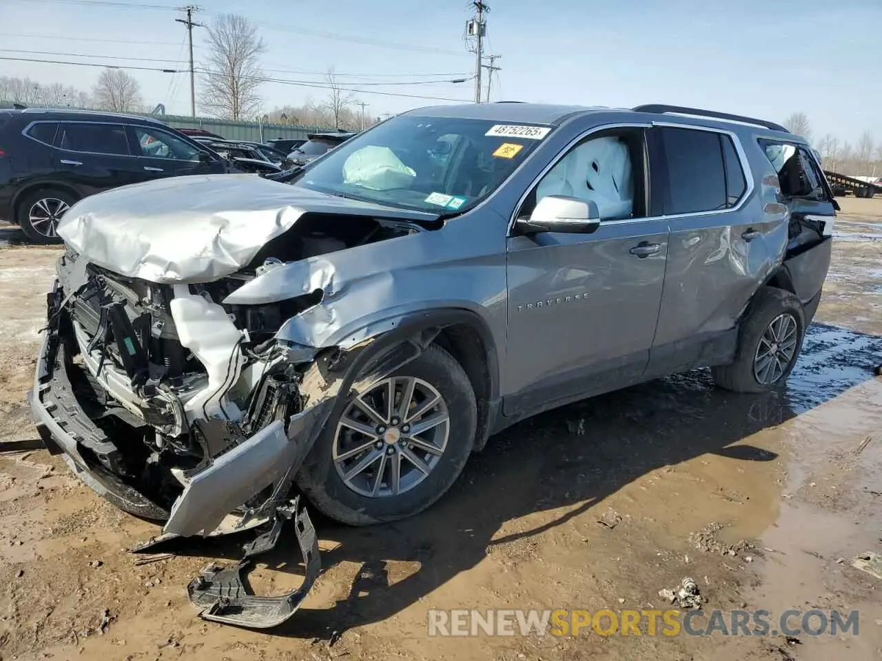 1 fotografías del automóvil dañado 1GNEVGKW0PJ255020 CHEVROLET TRAVERSE 2023