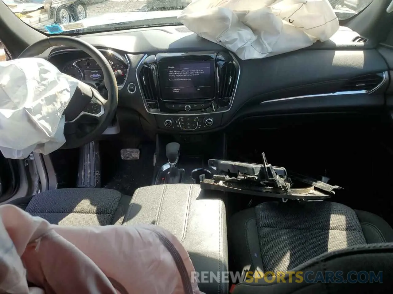 8 fotografías del automóvil dañado 1GNEVGKW0PJ255020 CHEVROLET TRAVERSE 2023