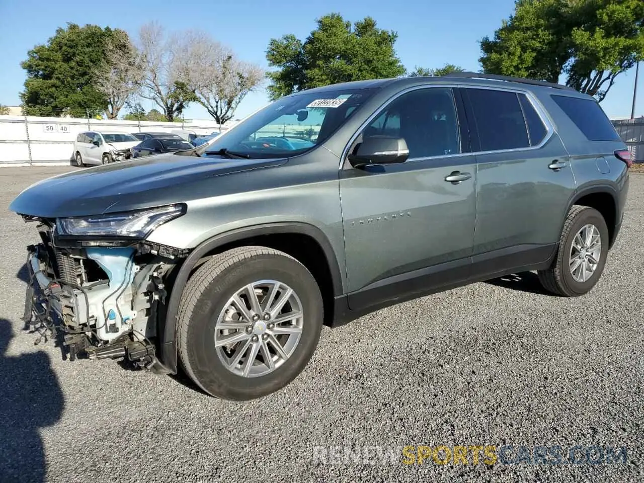 1 fotografías del automóvil dañado 1GNEVGKW3PJ147121 CHEVROLET TRAVERSE 2023