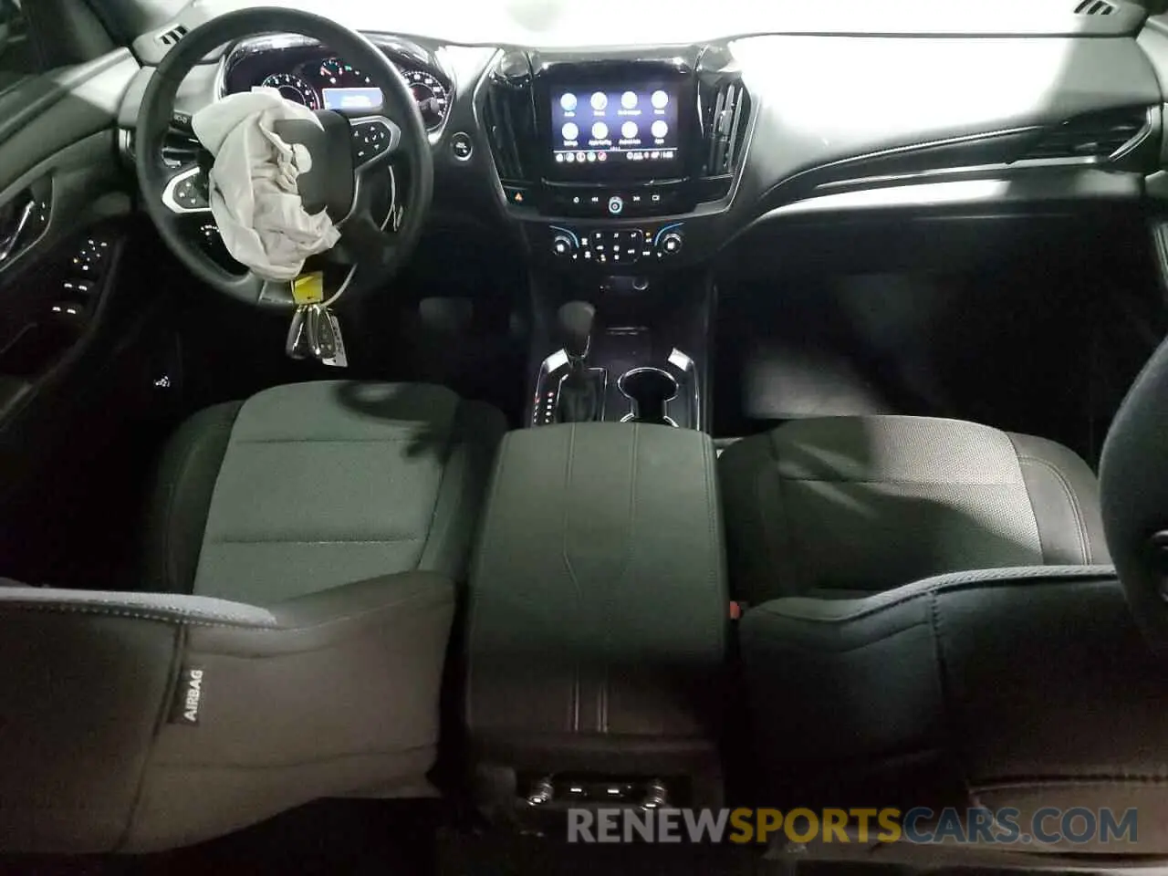 8 fotografías del automóvil dañado 1GNEVGKW4PJ253190 CHEVROLET TRAVERSE 2023