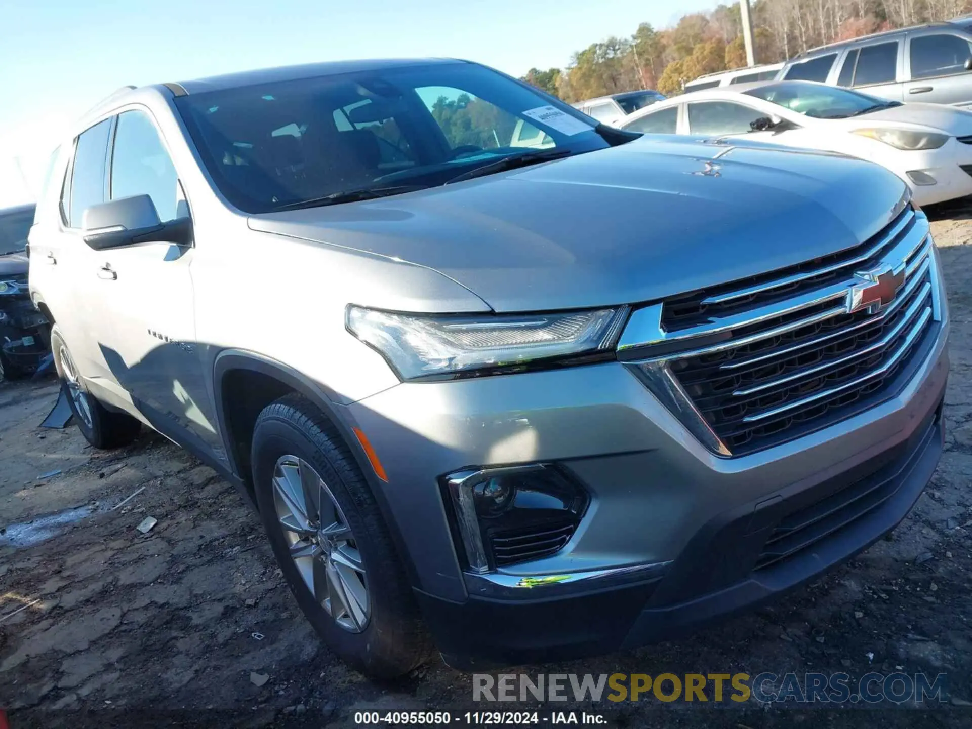 1 fotografías del automóvil dañado 1GNEVGKW5PJ324851 CHEVROLET TRAVERSE 2023