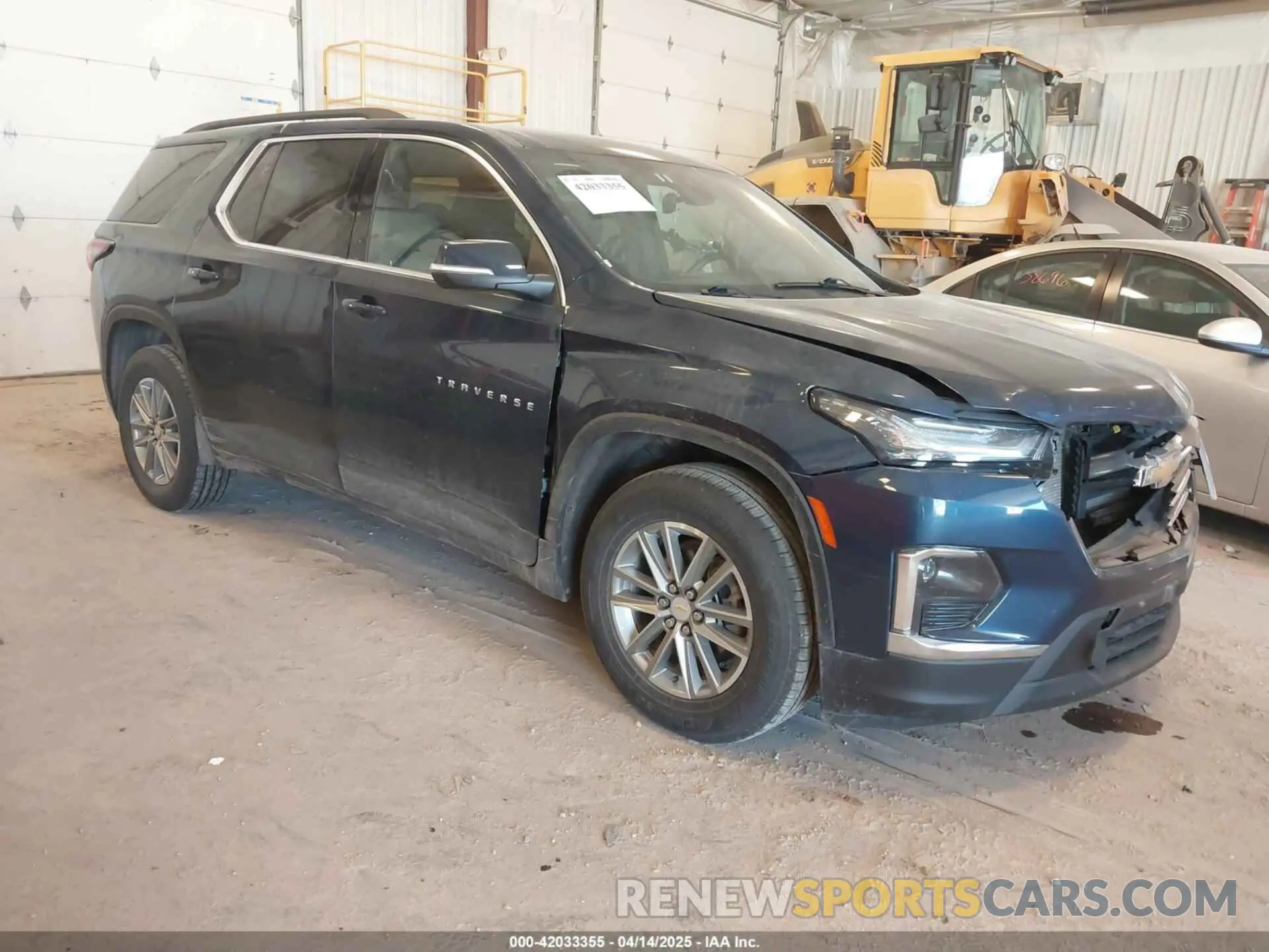 1 fotografías del automóvil dañado 1GNEVGKW7PJ132279 CHEVROLET TRAVERSE 2023