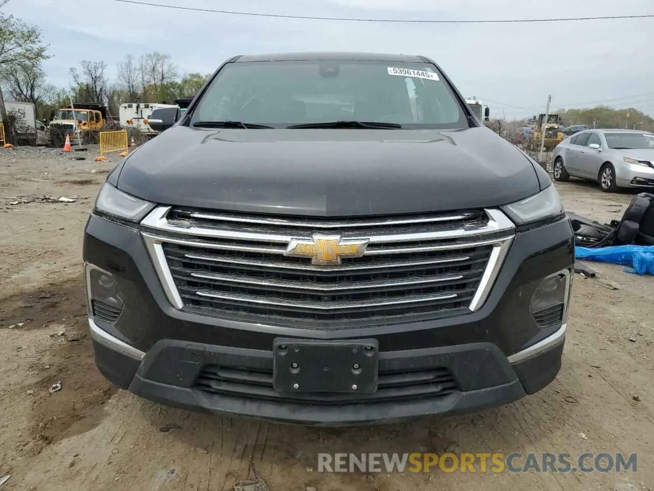 5 fotografías del automóvil dañado 1GNEVGKW7PJ138650 CHEVROLET TRAVERSE 2023