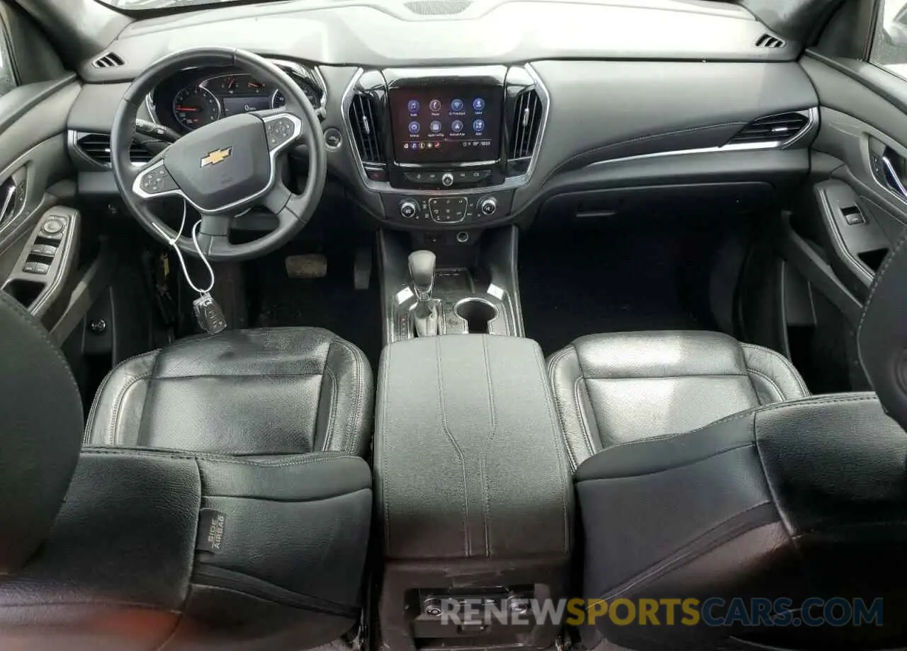 8 fotografías del automóvil dañado 1GNEVGKW7PJ138650 CHEVROLET TRAVERSE 2023