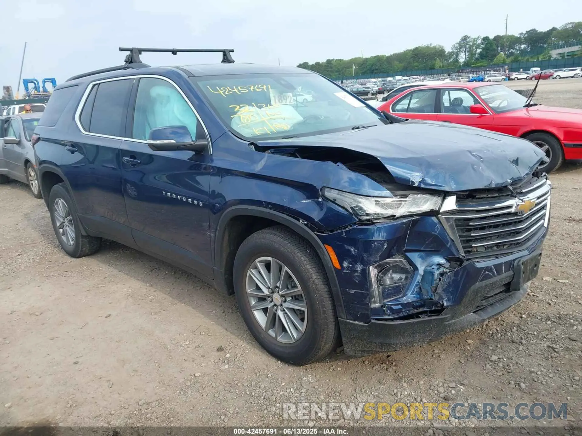 1 fotografías del automóvil dañado 1GNEVGKWXPJ132597 CHEVROLET TRAVERSE 2023